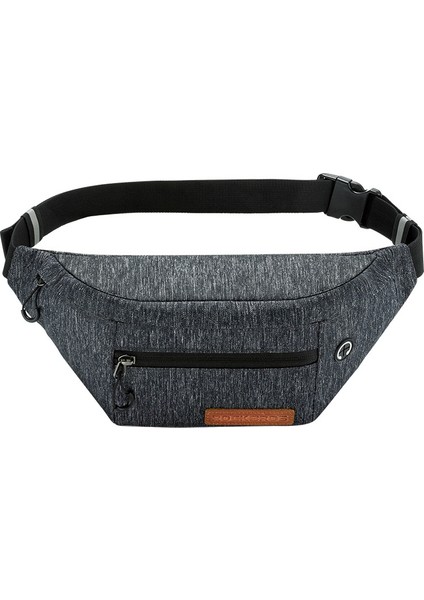 Rockbros H33 Polyester Bel Çantası Ayarlanabilir Çapraz Çanta Taşınabilir Bisiklet Kamp Göğüs Çantası (Yurt Dışından)