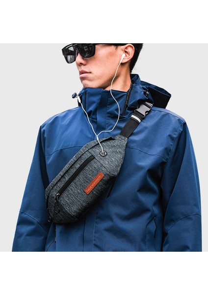 Rockbros H33 Polyester Bel Çantası Ayarlanabilir Çapraz Çanta Taşınabilir Bisiklet Kamp Göğüs Çantası (Yurt Dışından) modelleri