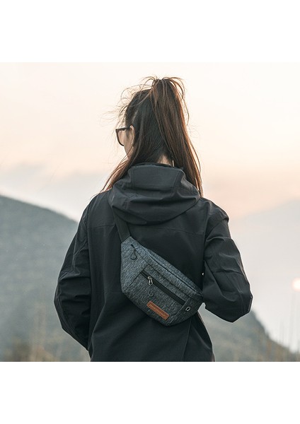 Rockbros H33 Polyester Bel Çantası Ayarlanabilir Çapraz Çanta Taşınabilir Bisiklet Kamp Göğüs Çantası (Yurt Dışından) fırsatları