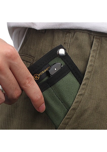 Kosıbate H241 Taşınabilir Açık Hava Taktik Edc Alet Saklama Çantası Katlanabilir Kredi Kartı Tutucu Kılıfı-Koyu Gri (Yurt Dışından) modelleri