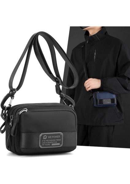 Wepower 1863 Erkekler Için Açık Hava Spor Bel Çantası Su Geçirmez Çok Amaçlı Çapraz Askılı Çanta-Hızlı Çıkarılabilir Tokalı-Siyah (Yurt Dışından) fiyatları