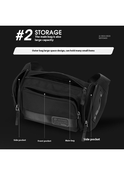 Wepower 1863 Erkekler Için Açık Hava Spor Bel Çantası Su Geçirmez Çok Amaçlı Çapraz Askılı Çanta-Hızlı Çıkarılabilir Tokalı-Siyah (Yurt Dışından) indirimleri