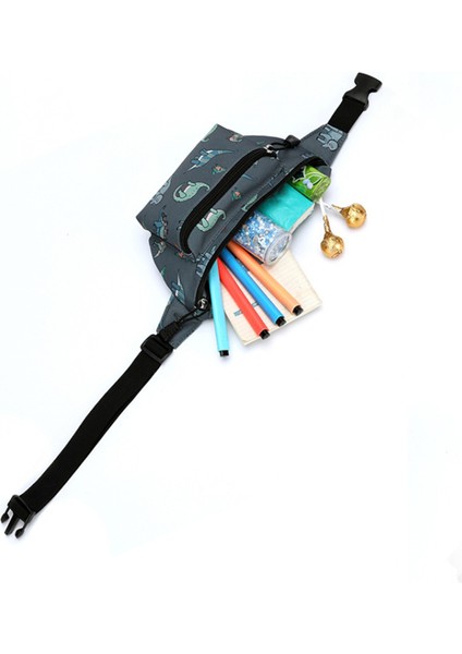 Karikatür Desenli Çocuk Bel Çantası Ayarlanabilir Askılı Oxford Kumaş Çocuk Göğüs ÇANTASI-N0301S (Yurt Dışından) modelleri