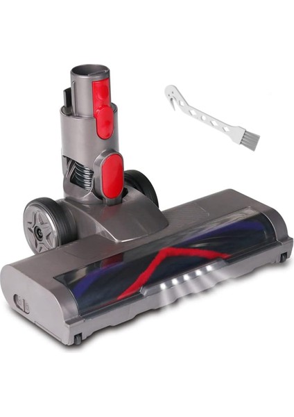 Dyson V7 V8 V10 V11 V15 LED Farlı Elektrikli Süpürgeler Için Zemin Başlığı Rulo Fırça Aparatı, Süpürge Başlığı Parçaları (Yurt Dışından)