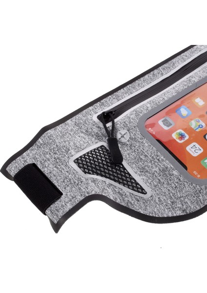 iPhone 12 Pro Max Vb. Telefonlar Için Xl Spor Bel Çantası Likralı Malzeme Bel Çantası-7 Inç-Siyah (Yurt Dışından) fiyatları