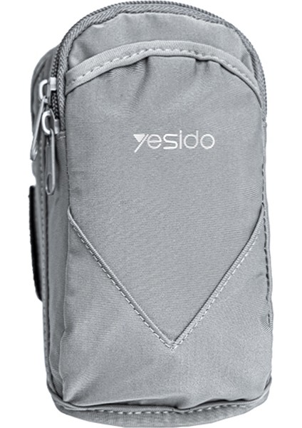 Yesıdo WB12 Naylon+Likra+Tpu Spor Kol Bandı Kılıfı Cep Telefonu, Madeni Para ve Nakit Için Açık Hava Taşıma Çantası (Yurt Dışından)