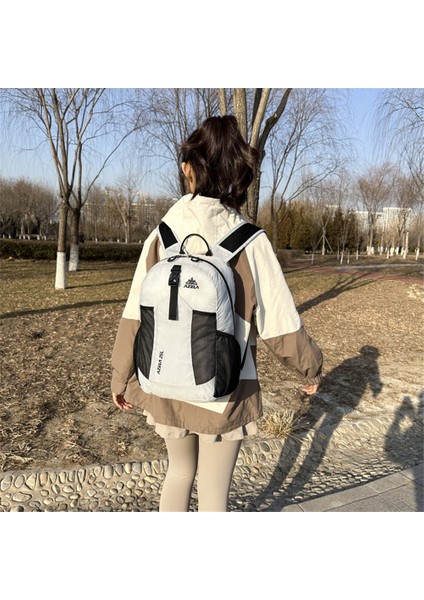 Azela A1341 Hafif Katlanabilir Sırt Çantası Su Geçirmez Naylon Omuz Çantası Açık Hava Yürüyüş Kampı Için-Gök Mavisi (Yurt Dışından) fırsatları