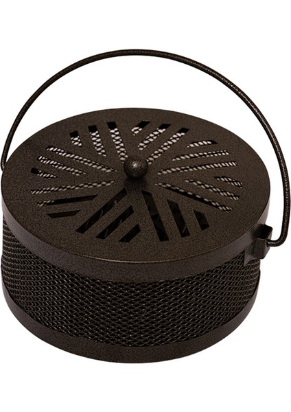 Aotu Taşınabilir Demir Sivrisinek Tütsü Bobini Tutucu Kutusu Kapaklı-Bronz/kar Tanesi (Yurt Dışından)