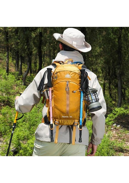 Azela A13805 Yürüyüş Kamp Seyahat 30L Hafif Sırt Çantası Suya Dayanıklı Naylon Açık Hava Günlük Sırt Çantası-Siyah (Yurt Dışından) fırsatları