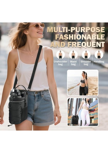 Spor Salonu Fitness Yansıtıcı Açık Hava Çapraz Çanta için Güçlü Mıknatıslı Manyetik Su Şişesi Tutucu (Yurt Dışından)