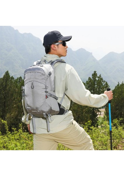 Azela A13805 Yürüyüş Kamp Seyahat 30L Hafif Sırt Çantası Suya Dayanıklı Naylon Açık Hava Günlük Sırt Çantası-Gri (Yurt Dışından) fırsatları