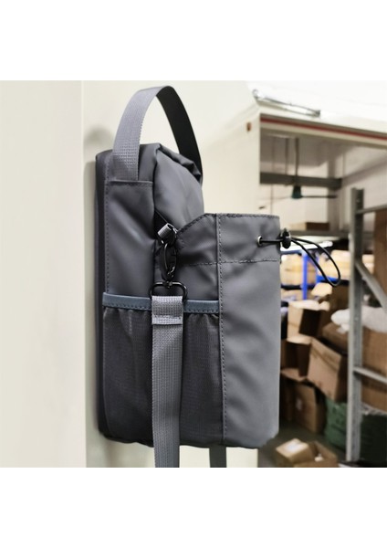 Manyetik Su Şişesi Tutucu Çanta Spor Salonu Fitness Seyahat Taşınabilir Şişe Telefon Saklama Çapraz Askılı Çanta-Gri (Yurt Dışından) fırsatları