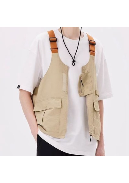 Çok Amaçlı Yelek Çantası Açık Hava Aktiviteleri Için Oxford Kumaş Tek Omuz Tote Çanta Iş Giyim Yeleği, Beden S (Yurt Dışından) indirimleri