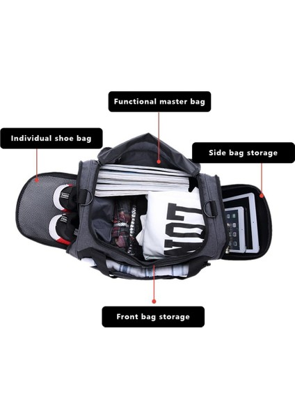 Vıctorıatourıst V7010 Islak ve Kuru Ayırıcı Spor Çantası Naylon Omuz Çantası, Küçük Versiyon (Yurt Dışından) fırsatları