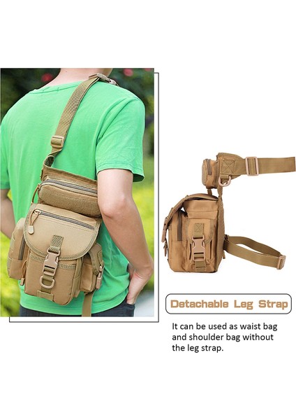 Seyahat, Yürüyüş, Bisiklet, Kamp Için Su Geçirmez Açık Hava Uyluk Bacak Çantası Bel Çantası (Yurt Dışından) fırsatları