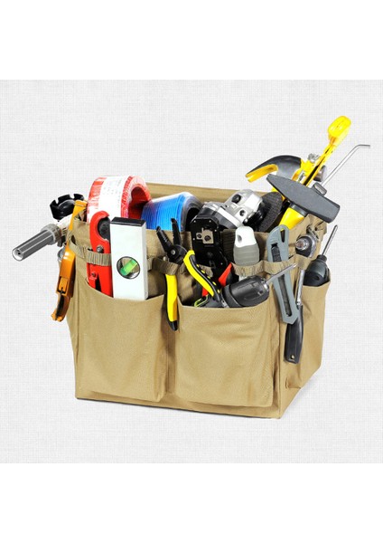 Açık Hava Kamp Seyahat Aletleri Depolama Büyük Kapasiteli Çanta Katlanır Odun Çantası Piknik Barbekü Çatal Bıçak Takımı Düzenleyici-Ordu Yeşili (Yurt Dışından) fiyatları