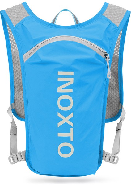 OUTDOOR INOXTO 591 5L Açık Hava Spor Sırt Çantası Koşu Bisiklet Nefes Alabilir Çift Omuz Çantası-Safir (Yurt Dışından)