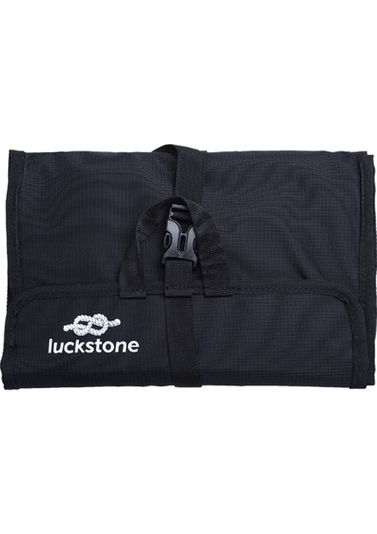 Luckstone Pykjd Askılı Saklama Çantası 420D Oxford Kumaş Katlanabilir Fermuarlı File Keseler Buz Tırmanışı Ekipmanları Için-Siyah (Yurt Dışından)