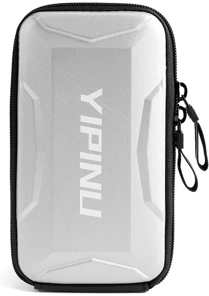 Yıpınu 5 Inç Telefon Tutucu Koşu Kol Bandı Su Geçirmez Telefon Kılıfı Spor Çantası Spor Kol Bandı-Gümüş (Yurt Dışından)