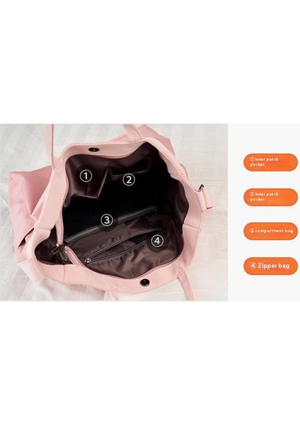 Seyahat Spor Çantası Su Geçirmez El Çantası Büyük Kapasiteli Spor Spor Çantası-Pembe (Yurt Dışından) modelleri