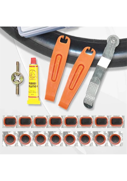 Vxm Bisiklet Bisiklet Lastik Tamir Takımı Alet Seti Iç Lastik Yama Lastik Dolgu Yapıştırıcısız Soğuk Yama Sızdırmazlık Maddesi Düzeltme (Yurt Dışından) modelleri