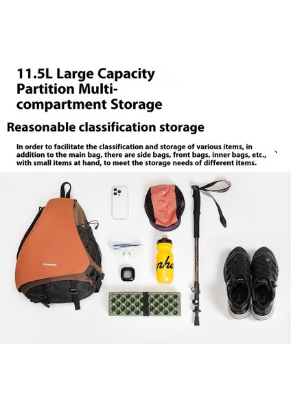 Rockbros 11,5 L Açık Hava Çapraz Askılı Çanta Tek Omuz Sırt Çantası Yürüyüş, Bisiklet, Dağcılık, Seyahat, Seyahat Için, 30170032 H60 30170032001-ORDU Yeşili (Yurt Dışından) fiyatları