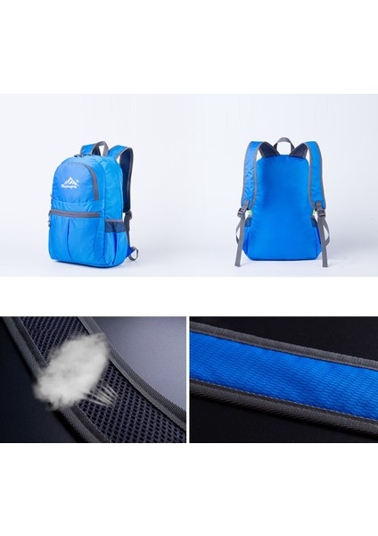 Huwaıjıanfeng 1619 Katlanabilir Açık Hava Su Geçirmez Oxford Kumaş Sırt Çantası Kamp Seyahat Sırt Çantası-Mor (Yurt Dışından) fırsatları