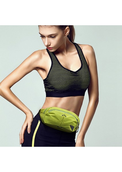 Tough Slhs Açık Hava Spor Bel Çantası Su Geçirmez Naylon Göğüs Çapraz Askılı Çanta Bisiklet Bel Çantası-Ordu Yeşili (Yurt Dışından)