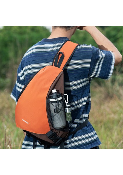 Rockbros 11,5 L Açık Hava Çapraz Askılı Çanta Tek Omuz Sırt Çantası Yürüyüş, Bisiklet, Dağcılık, Seyahat, Seyahat Için, 30170032 H60 30170032001-TURUNCU (Yurt Dışından) modelleri