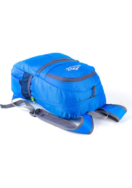 Huwaıjıanfeng 1619 Katlanabilir Açık Hava Su Geçirmez Oxford Kumaş Sırt Çantası Kamp Seyahat Sırt Çantası-Mavi (Yurt Dışından) fiyatları