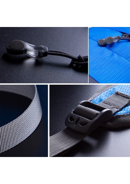 Huwaıjıanfeng 1619 Katlanabilir Açık Hava Su Geçirmez Oxford Kumaş Sırt Çantası Kamp Seyahat Sırt Çantası-Mavi (Yurt Dışından) indirimleri