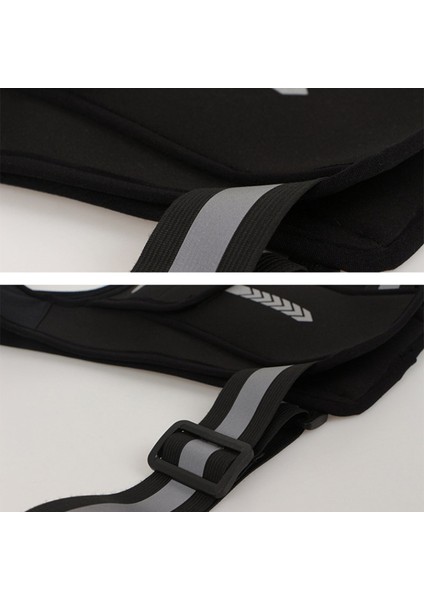 Koşu Yansıtıcı Yelek Sırt Çantası Açık Hava Sporları Cep Telefonu Göğüs Çantası (Işıklı Yükseltilmiş Versiyon) (Yurt Dışından) fırsatları