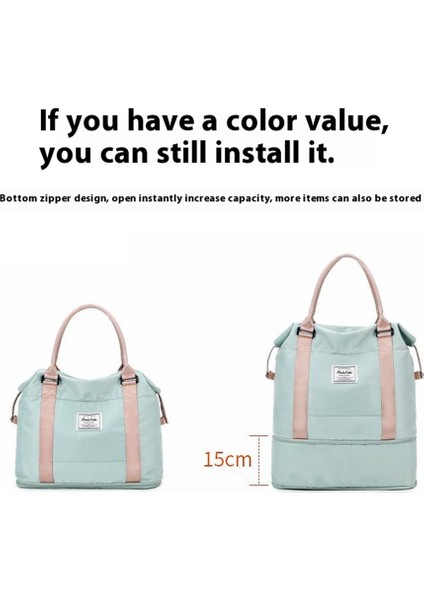 Hındul Seyahat Spor Çantası Oxford Kumaş Su Geçirmez Spor Yoga Spor Çantası, Boyut: 46*14*36CM-YEŞIL (Yurt Dışından) fiyatları