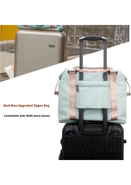 Hındul Seyahat Spor Çantası Oxford Kumaş Su Geçirmez Spor Yoga Spor Çantası, Boyut: 46*14*36CM-YEŞIL (Yurt Dışından) indirimleri