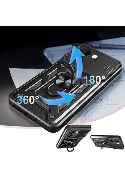 Xiaomi Poco X7 Pro Kılıf Kamera Pencereli Tam Koruma Nyxara Premium Sert Kapak modelleri