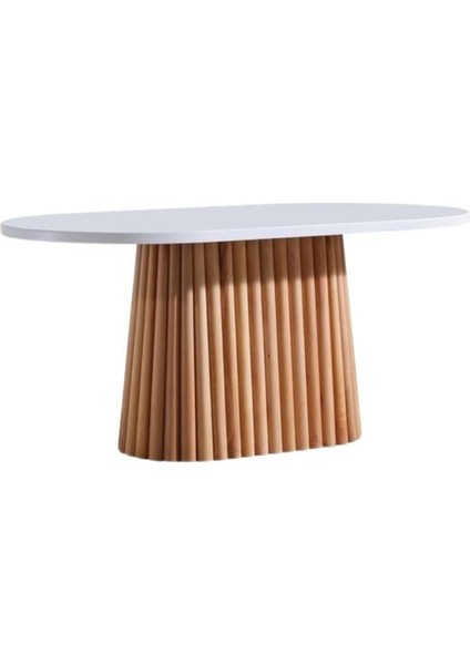 Savana Oval Ahşap Bohem Yemek Masası 90X170 fiyatları