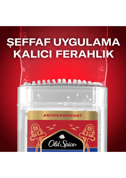 Captain Erkekler için Terleme Önleyici Deodorant Clear Jel Stick 70 ml