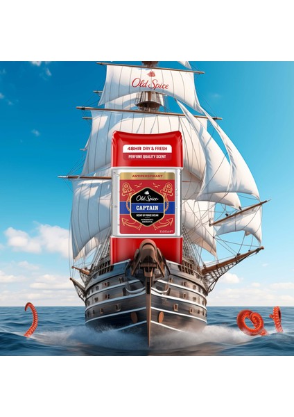 Captain Erkekler için Terleme Önleyici Deodorant Clear Jel Stick 70 ml