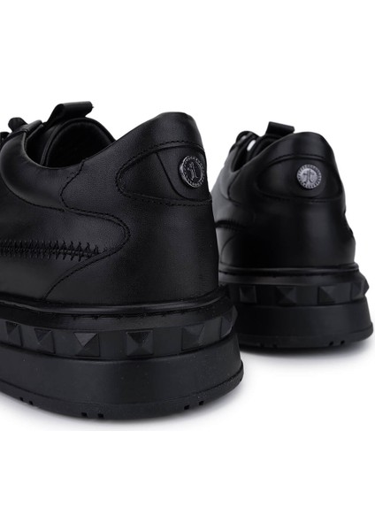 Erkek Hakiki Deri Siyah Deri Sneakers & Spor Ayakkabı 352 23159 Erk Ayk SK25-26 Sıyah Dr indirimleri