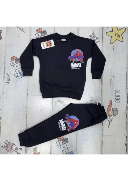 Spiderman Örümcek Adam 3 Iplik Erkek Çocuk Alt Üst Takım modelleri