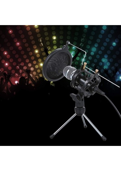 Profesyonel Condenser Mikrofon Seti Çok Yönlü ,tripod Standlı, Pop Filtreli, Pc & Telefon Uyumlu modelleri