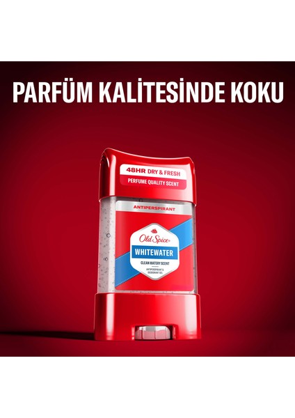 Whitewater Erkekler için Terleme Önleyici Deodorant Clear Jel Stick 70 ml indirimleri