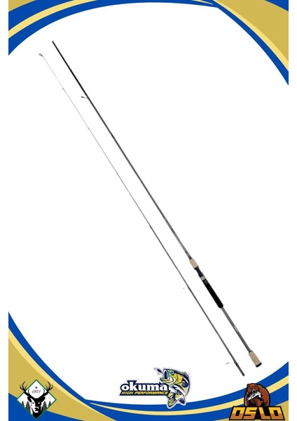 Azaki Spin 274 cm 12-35GR Okuma Inspira ISX-3000A 8 Örgü Spin Olta Seti fırsatları