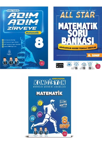 Newton Yayınları 8. Sınıf Lgs Matematik Soru Bankası Deneme Full Set fiyatları