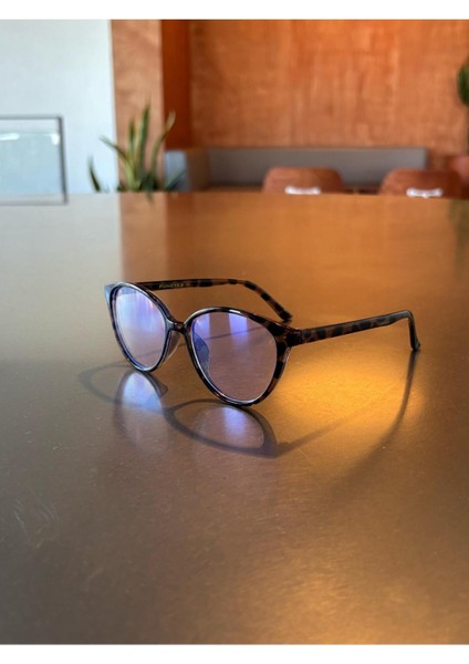 Tana Leopar Mavi Işık Filitreli Ekran Gözlüğü Camları Değişebilir modelleri