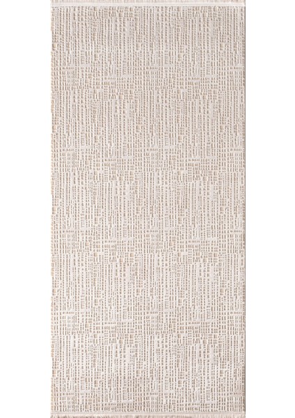 Özel Akrilik Dokuma Bej Renkli Modern Halı Eva Serisi 01107B