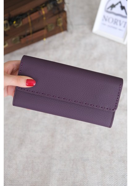 Saraciye Dikişli Telefon Bölmeli Hakiki Deri Cüzdan fiyatları