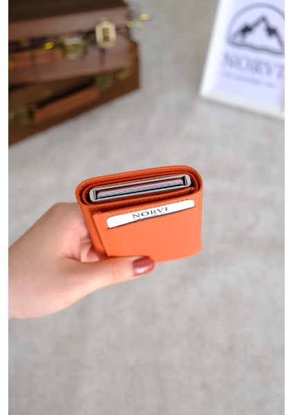 Mekanizmalı Otomatik Hakiki Deri Kartlık modelleri