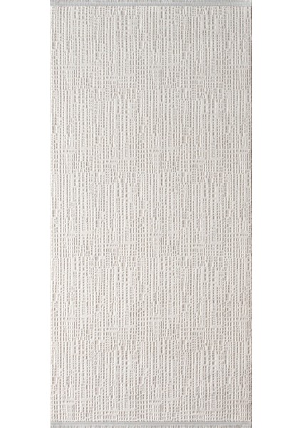 Özel Akrilik Dokuma Krem Gri Renkli Modern Halı Eva Serisi 01107I