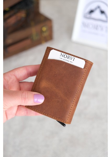 Mekanizmalı Otomatik Hakiki Deri Kartlık fiyatları